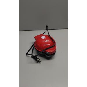 Dash MultiMaker® Mini System - Compact Waffle Maker for Family Breakfasts - Removable Griddle Plates & nonstick surface - 5 Plates - Red