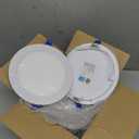 Meconard 6 Pack 6 Inch LED Recessed Ceiling Light, 2700K/3000K/3500K/4000K/5000K Selectable, Dimmable 12W=110W, 1050LM, IC Rated Can-Killer Downlights with Junction Box, ETL and Energy Star Listed