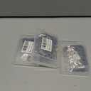 3 x Premium 1/4 Flat Washers, 100pcs Stainless Steel Washers for Screws&Bolts, 1/4" ID x 5/8" OD