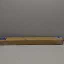 Joydeco 100% Blackout Roller Shades Cordless Blinds for Windows, Free-Stop Shades, UV Protection, Natural Woven Blinds for Home and Office, Light-Proof Aluminum Cover (33" W x 75" H, Beige)