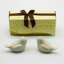 40pcs=20sets Love Bird Salt & Pepper Shakers Wedding Party Favor Gift