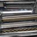 Sailnovo Pasta Maker Machine, 180 Roller Pasta Maker, 9 Adjustable Thickness Settings 2-in-1 Noodles Maker with Rollers and Cutter, Perfect for Spaghetti, Fettuccini, Lasagna or Dumpling Skin Silver