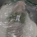 Brown Striped Winsor Chair Cushions with Ties, Dining Kitchen Chair Seat Pads Non Slip Removable Washable Cover 17"x16" Set of 4