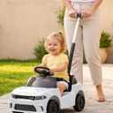 Licensed Dodge Ride on Push Car for Toddlers 1-3 Years with Handle & Music