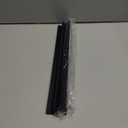 16.5"-33" Stove Counter Gap Covers, Stainless Steel Stove gap Guard, Cooktop Trim Kit, Stove Gap Guards, Oven Gap Filler, Heat Resistant & Effectively Protect Stove Gap Filler,BLACK(2PCS)