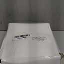 WILLBOND 36 Pieces White Christmas Poinsettia Glitter Faux Flowers Artificial Flowers Tree Ornaments Topper Xmas Decorations