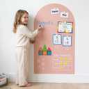 Large Magnetic Wall Decal: Less Screen-Free Play Meets Learning