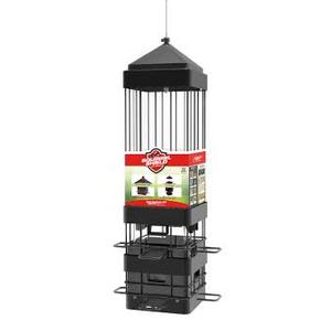 Squirrel Shield Steel Hanging Squirrel-Resistant Seed/Suet Bird feeder - 3.2-lb