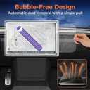 Screen Protector For Tesla Model Y Juniper Accessories 2025 2026/For Tesla Model 3 Highland Accessories 2024 2025 2026 [No Glare/Anti-Fingerprint] 15.4" 8" Glass Protector Matte