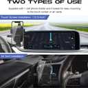 Sunsdrew Car Phone Holder for 2020 2021 2022 Lexus RX Accessories,Adjustable GPS RX Phone Mount for 12.3-inch Screen,Hands-Free Ultra Stable Phone Stand for All Phones