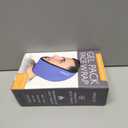 LotFancy Face Ice Pack Wrap for TMJ, Wisdom Teeth, with 4 Reusable Hot Cold Therapy Gel Packs, Pain Relief for Head, Oral and Facial Surgery, Dental Implants, Blue (Blue(one Size Fits Most))