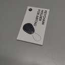 Waterproof AirTag Keychain Holder - 4 Pack Airtag Lock Case with Wire Cable Compatible with Apple AirTags, Ultra Durable Anti-Lost Protective Case with Keyring for Luggage, Backpack (Black)