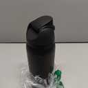 Owala FreeSip Insulated Stainless Steel Water Bottle with Straw, BPA-Free Sports Water Bottle, Great for Travel, 32 Oz, Very, Very Dark