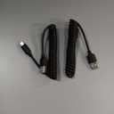 Coiled USB C Cable for Car 2Pack 3ft, USB to USBC Coiled Cord for iPhone 16 15 Pro Max, 3A USB Type C Retractable Cable Fast Charging with Galaxy S23 S22 S21 S20, Note 20 10 A10e A20 A50, Moto G LG