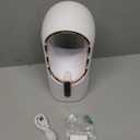 Desk Fan Bladeless, 11.8 Inch Office Fan Small, Quiet, 3 Speed Adjustment, Touch Control, Easy to Clean, Desk Fans Small Quiet, Ideal for Office, Living Room, Bedroom (White/Gold)