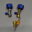 Lichamp Automotive R1234yf Can Tap, R 1234yf Self Sealing Can Tap and Puncture AC Freon Can 1234yf Adapter Fittings, TBN1 (Blue)