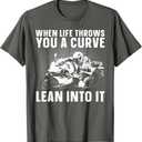 Cool Motorcycle Design For Men Women Motor Cycle Rider Biker T-Shirt M