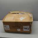 Area Rug Living Room Rugs - 9x12 Abstract Large Soft Indoor Washable Rug Neutral Modern Low Pile Carpet for Bedroom Dining Room Farmhouse Home Office - Beige Blue