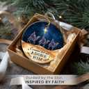 5 x Christian Christmas Ornaments 2025 - Come Let Us Adore Him Nativity Christmas Ornaments, Catholic Faith Idea Gifts, Religious Gifts for Women, Family, Friend, Neighbor