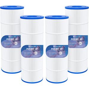 Future Way CCP320 Pool Filter Cartridges Replacement for Pentair Clean & Clear Plus 320, Replace Pleatco PCC80-PAK4, Pentair R173573, 160340, 320 sq.ft, 4 Pack