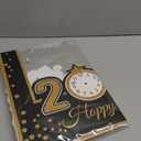 7-gost 2026 Happy New Year's Eve Party Photo Booth Props Supplies with Photo Frame 2026 Party Props (Pack of 26)