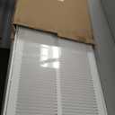 Steel Return Air Filter Grille,Return Vent Cover for Wall or Ceiling [Duct Opening Size] Removable Face/Door for 1 Inch Filters (14"W x 30"H Duct Opening)