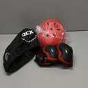 XJD Kids Bike Helmet,Multi-Sport Protective Gear Set for 3-5-8-14 Years Boys Girls with Knee and Elbow Pads Wrist Guards fit Roller Skates,Cycling,Skateboarding,Christmas Birthday Gifts for Kids (Medium, Red)