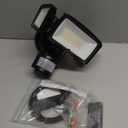 MAGAGUVU 100W Flood Lights Outdoor, 9000LM LED Security Light Motion Sensor Outdoor Lights, 6500K Daylight LED Flood Light with Remote Control, IP66 Waterproof Security Lights for Yard Garage Stadium