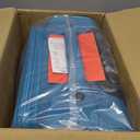 Hanke Underseat Carry On Luggage with Wheels, Small Suitcase, Rolling Bag 16 Inch Underseat, Caribbean Blue