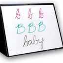 Educational Insights 3-In-1 Portable Easel - Magnetic Board, Whiteboard & Flannel Board, Classroom Must Haves