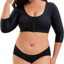 Shapewear Top, Black, 2XL