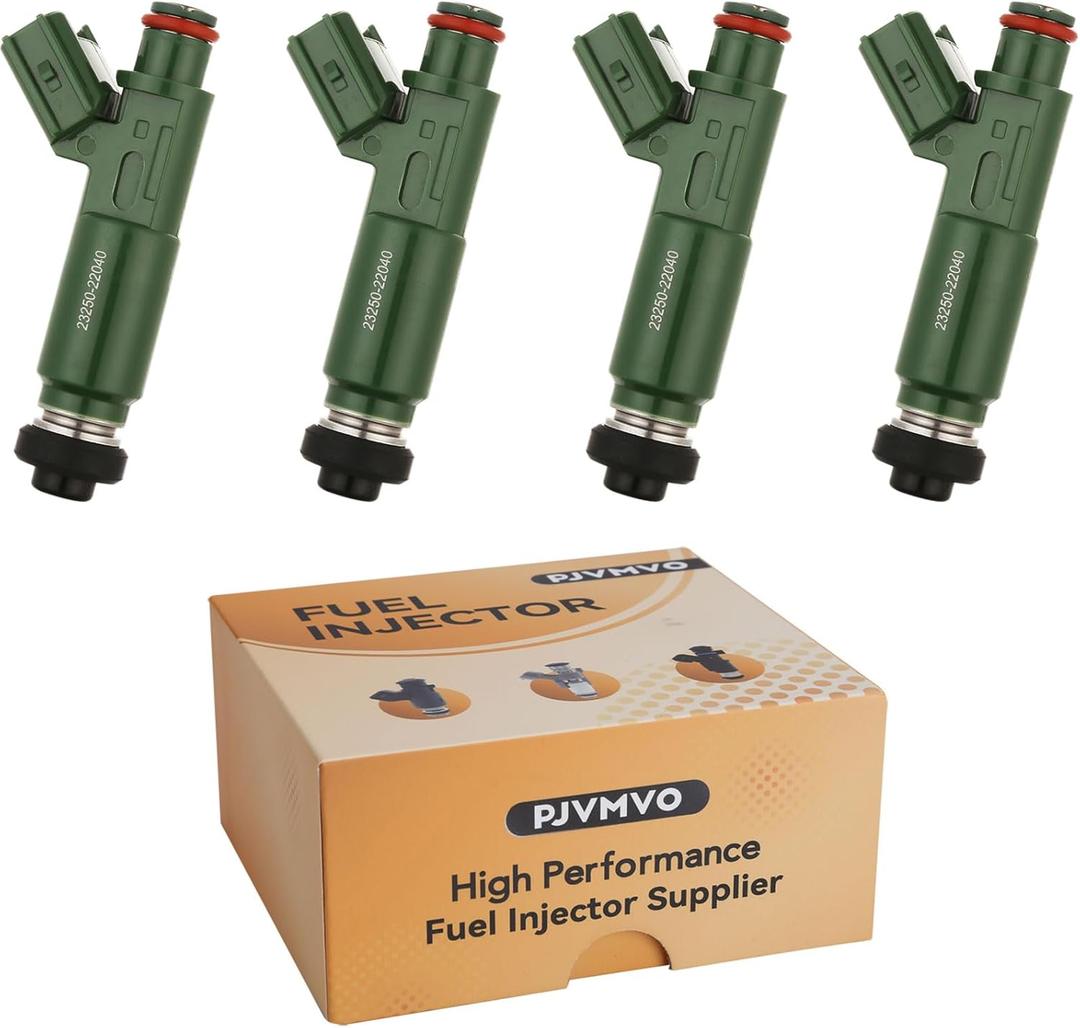 1ZZ-Motor 1.8 Fuel Injectors,Compatible with/Toyota 2000-2004 Corolla Celica Matrix 1.8L,Compatible with/Pontiac Vibe |Set of 4| |OE#23250-22040|