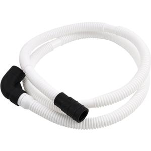 WPW10545278 W10137608 Dishwasher Drain Loop Hose with Check Valve Compatible with Whirlpool KitchenAid Replacement W10193583 W10195750 W10418848 W10418849 W10481093 W10545278 W10688890 AP6022802