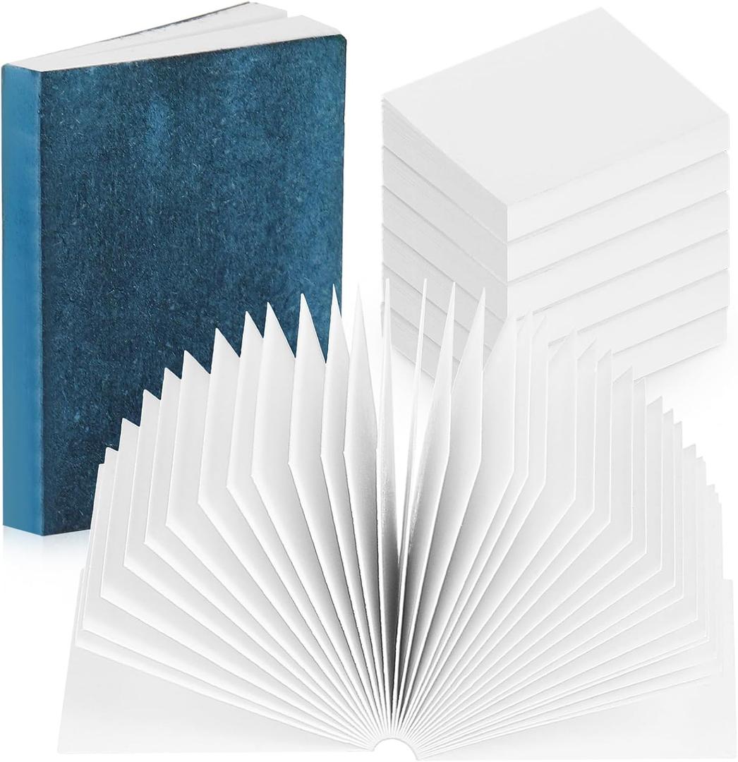 50pcs Copper Miniature Book: 1:12 Scale Mini Dollhouse Book Tiny Dollhouse Notebook for Crafts Doll House Bookshelf