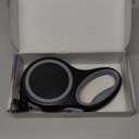 26Ft Retractable Dog Leash, Heavy Duty Great Leash for Dog up to 110 lbs, Anti-Slip Rubberized Handle, One-Handed Brake, Strong Nylon Tape, Tangle Free(Large Size).