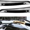 Windshield Side Trim LED Light Turn Signal Running Lamp Fit for Road Glide FLTRX FLTRXS FLTRK FLTRU FLTRXSE FLTRUSE 20152024 Black Front Fairing Accent Indicator Light