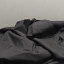 DWCN 10x7 FT Black Backdrop Curtains for Parties, Photography Backdrop Drapes with Rod Pockets for Wedding Decorations Stage Birthday Family Gatherings, 2 Panels 5ft x 7ft