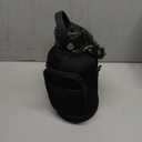 64oz Insulated Water Bottle with Straw & Auto Spout Lid - (Cold 48H & Hot 24H) Half Gallon Stainless Steel Water Jug with Paracord Handle, Metal Tactical Military Water Flask with Carrier Strap Bag (Army Green)