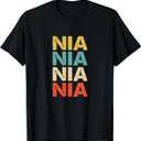Nia Name T-Shirt, S