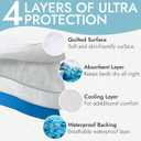 Premium Quality Bed Pad, Quilted, Waterproof, and Washable, 34" x 52" The Best Underpad Sheet Protector for Children or Adults with Incontinence (34x 52 (300 Washes ) Pack of 1