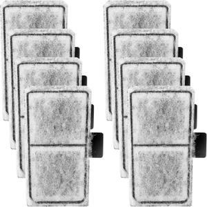 AQQA 8 Pack Aquarium Filter Cartridge Replacement Fish Tank Filter Cartridge for Aquarium Internal Filter (Medium)