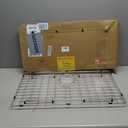 27-9/16" x 14-9/16" Sink Protector, Rear Drain with Corner Radius 3/16",Sink Grate Sink Rack for Bottom of Kitchen Sink Single Sink Bowl