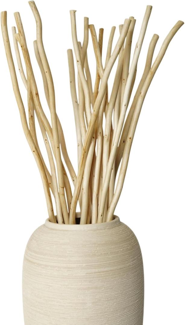 Curly Willow Branches for Vases,Twigs and Branches for Vases,20 Stems,About 19 Inch,Rustic Home Decor,Accessories for Home Vase Decoration