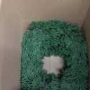 6PCS Christmas Cedar Candle Rings Wreaths 12 Inch Artificial Pine Garland Candle Ring Holder for Christmas Cabinet Table Chair Windows Wedding Doors Xmas Tree Centerpiece Decorations (Norfolk Pine Style-02)