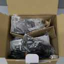 Panasonic Cordless Phone 2 Handsets System Expandable with Amber Backlit Display – KXTGC352B (Black)