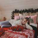 SNNDER Throw Pillow Covers, Pillow Covers for Room Decor, 20x54inch, 496 (Winter - 3)