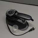 Killrose Steamer for Clothes, 2 in 1 Clothes Steamer Handheld, 1200W Steam Iron, 3 Level Thermometer Display Dashboard Travel Iron, 180 Rotatable Portable Handheld, Heat Up, Water Tank, 120V