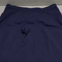 Tapata Women's Office Work Pencil Skirt Stretch High Waist Below Knee Bodycon for Business Casual (Large, Navy Blue)