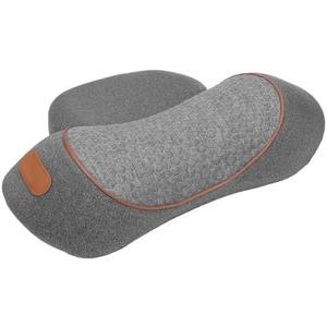 LOSSEAL Heated Neck Pillow, Memory Foam 3 Temperatures Sleeping Pillow with Detachable Pillowcase USB Plug in, Suitable for Anyone, Ideal Choice for Birthdays, Grey