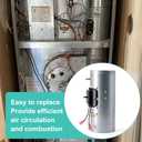 65475 Furnace Draft Inducer Motor Replaces Coleman Evcon 373-19801-820, 373-19801-821, S1-37319801821 Combustion Air Booster Coleman Furnace Parts